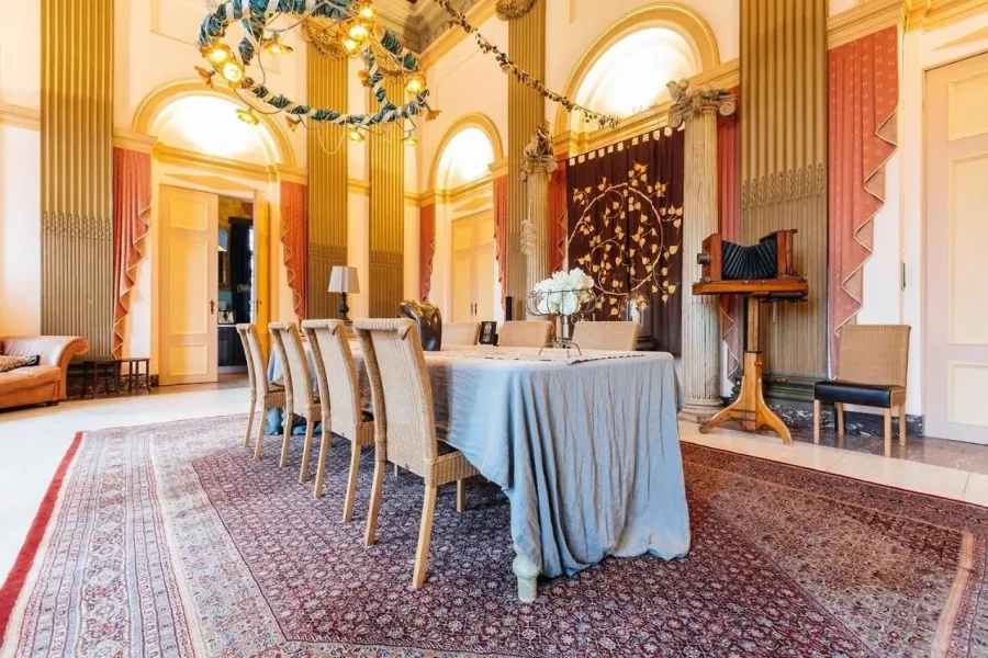 Salle à manger historique de Leyselebeke Castle